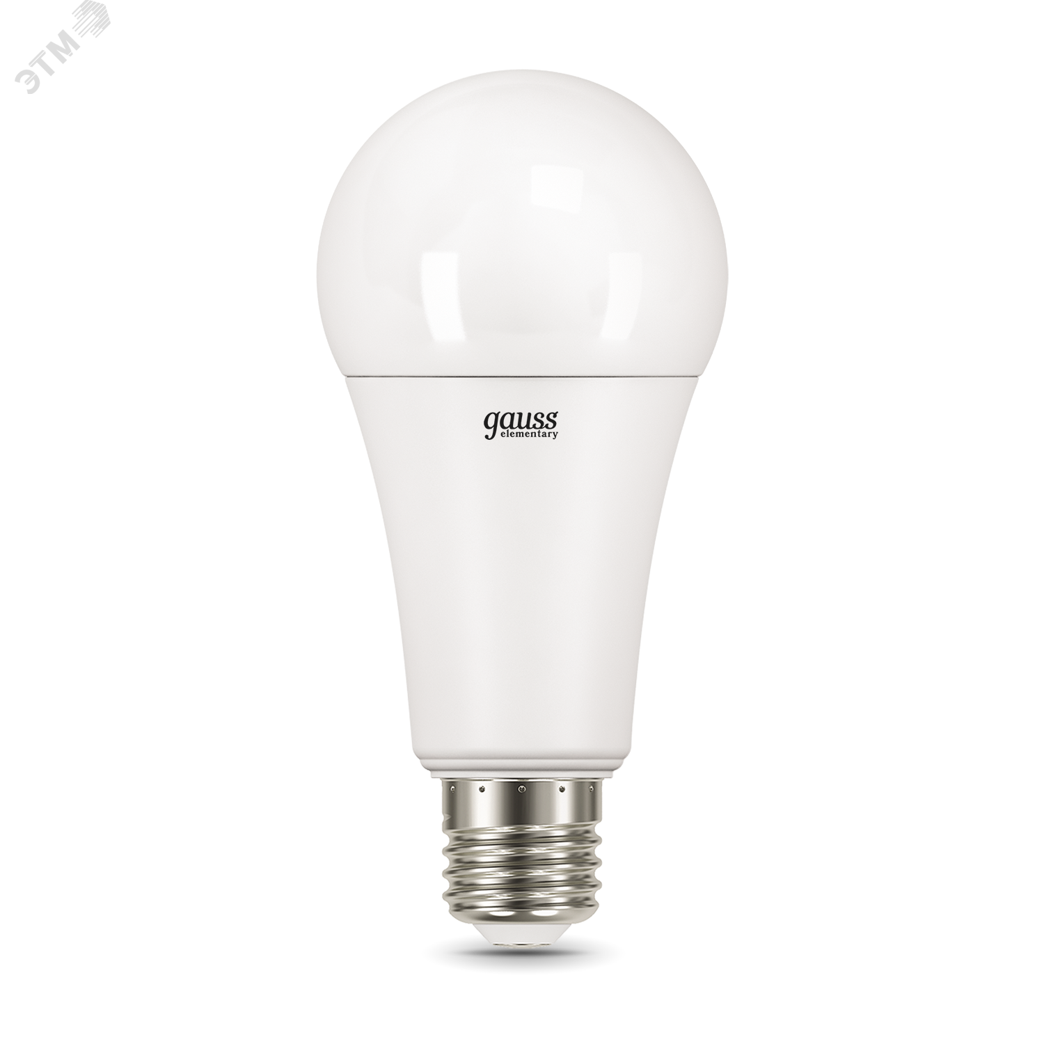 Лампа светодиодная LED 30 Вт 2360 лм 4100К AC180-240В E27 А67 (груша) нейтральный Elementary 73229 GAUSS - превью 2