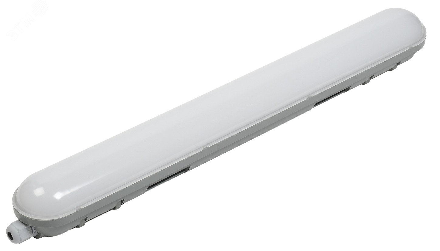 Светильник светодиодный линейный пылевлагозащищенный LED ДСП-18Вт 2160Лм 6500К 600x60x58мм IP65 EVO Gauss 864424318 GAUSS - превью 3