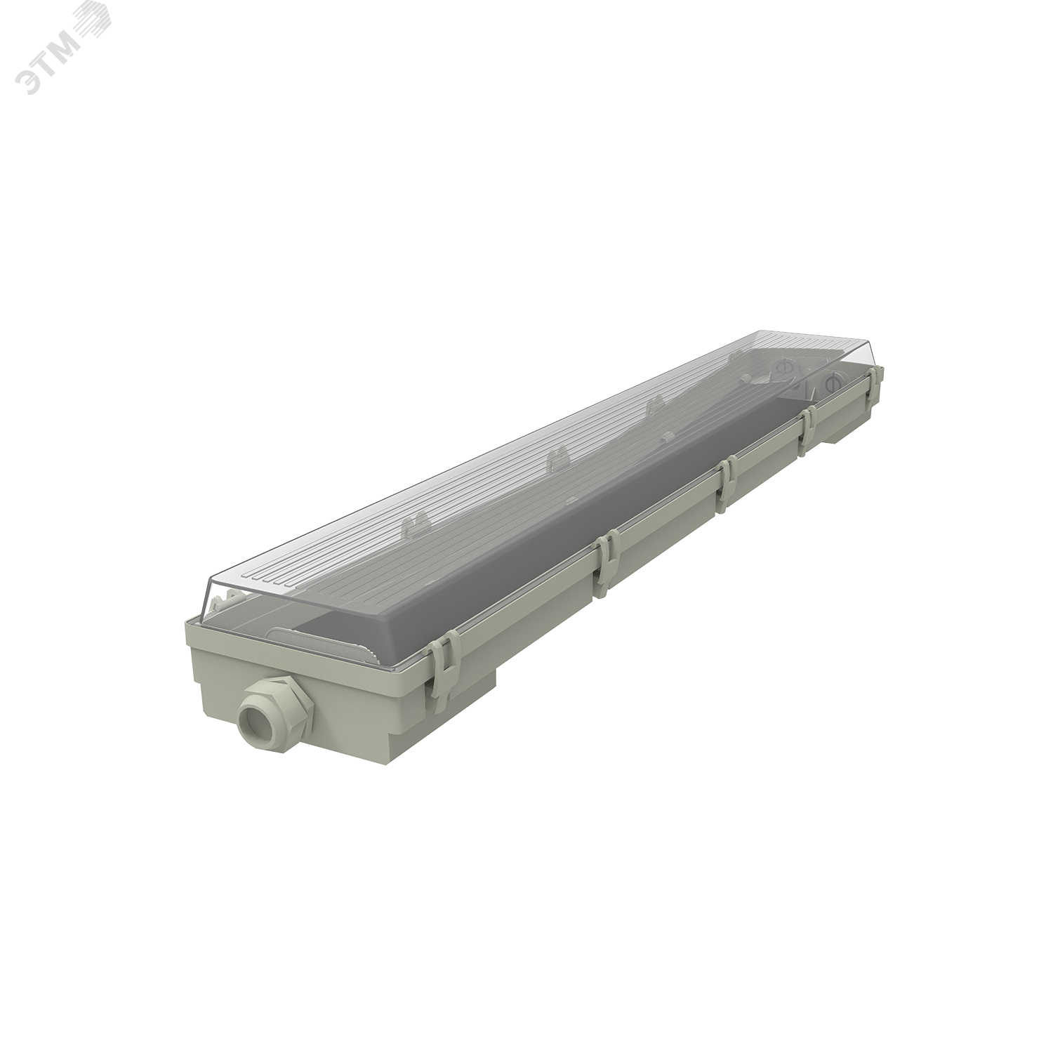 Светильник светодиодный линейный пылевлагозащищенный LED ДСП 665х85х55 мм IP65 под LED лампу Т8 G13 2х600 мм INDUSTRY 909410260 GAUSS - превью