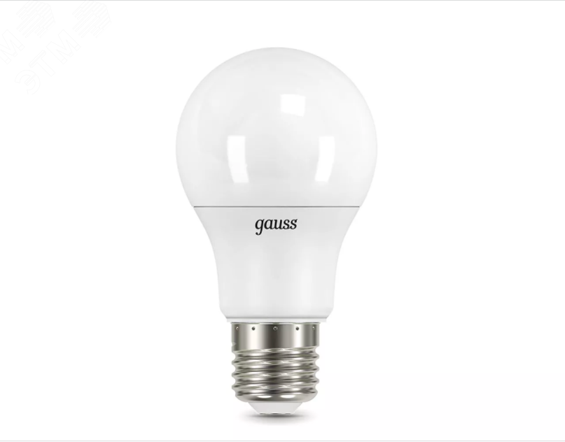 Лампа светодиодная LED 10 Вт 800 лм 4100К AC175-240В E27 А60 (груша) нейтральный С микроволновым  датчиком движения Black Gauss 102502210-M GAUSS - превью