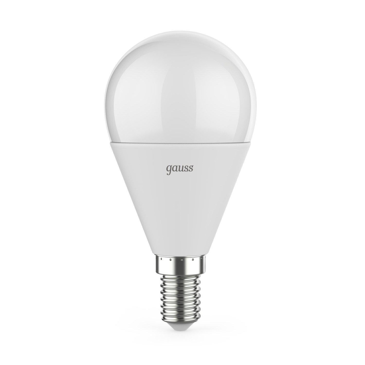 Лампа светодиодная LED 7 Вт 560 лм 3000К шар P45 теплый E14 AC 220В диммируемая Black