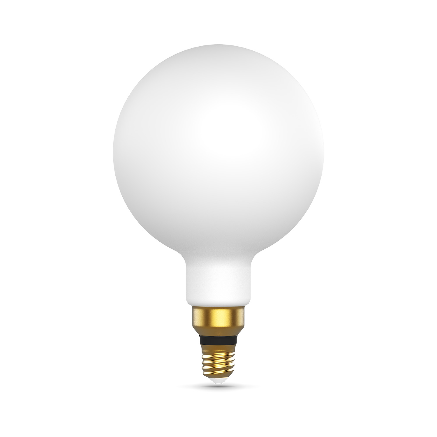 Лампа светодиодная филаментная LED 14 Вт 1170 лм 4100К шар G200 нейтральный E27 AC 220В матовая колба диммируемая Black Filament