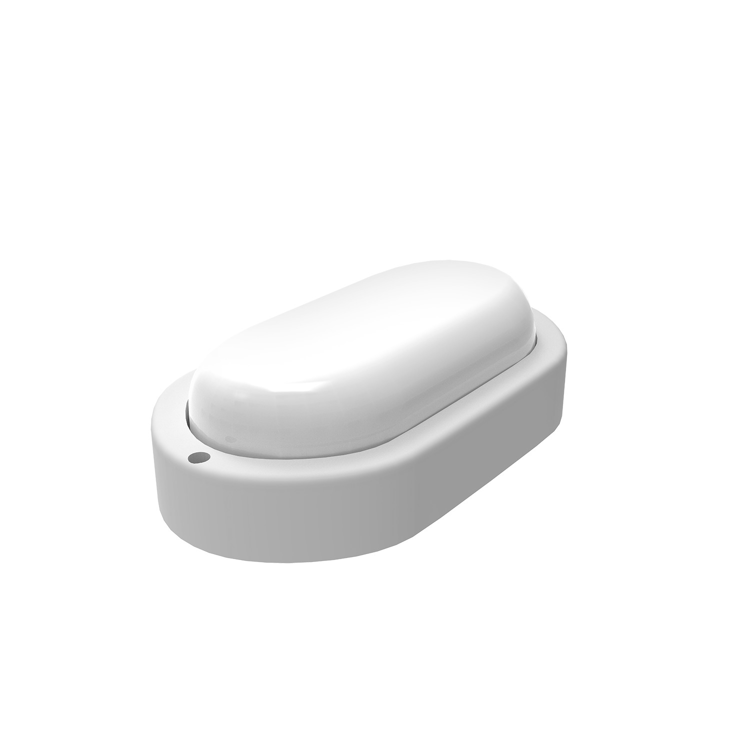 Светильник светодиодный ДБП 8 Вт 680 Лм 4000К AC 220В белый IP65 овал 160х90х46 мм пластик ЖКХ LITE