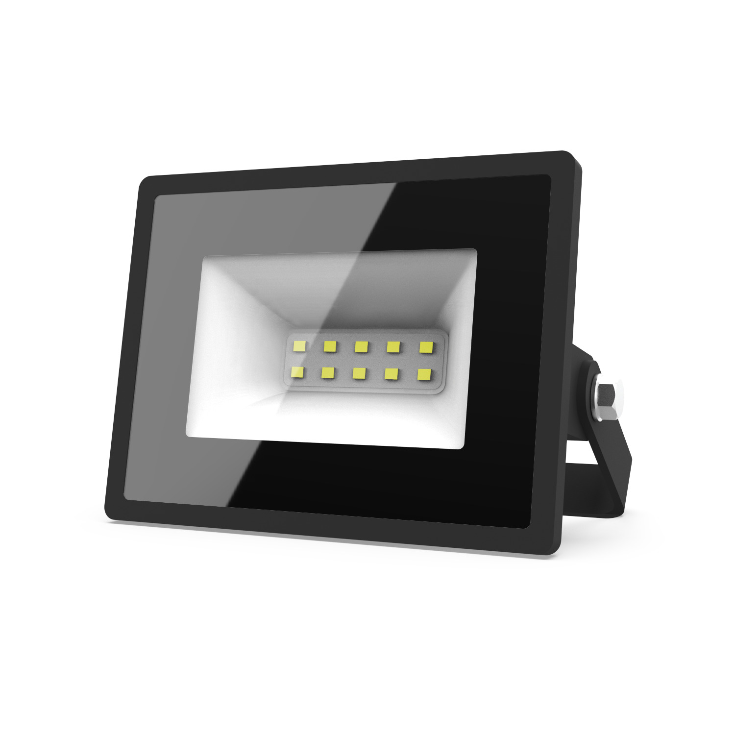 Прожектор светодиодный ДО 10 Вт 900 Лм 6500К AC 220В IP65 76х93х28 мм Elementary