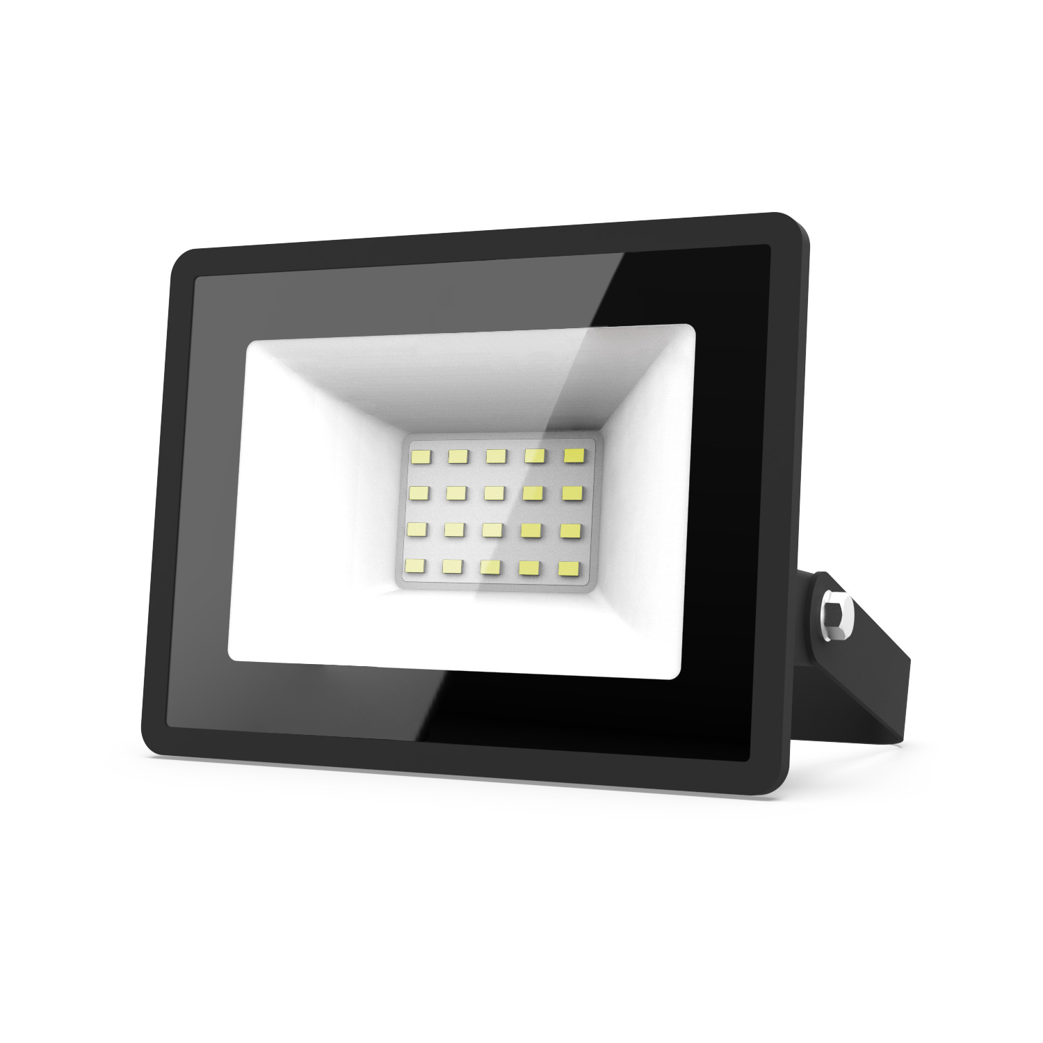 Прожектор светодиодный ДО 20 Вт 1800 Лм 6500К AC 220В IP65 105х118х27мм Elementary