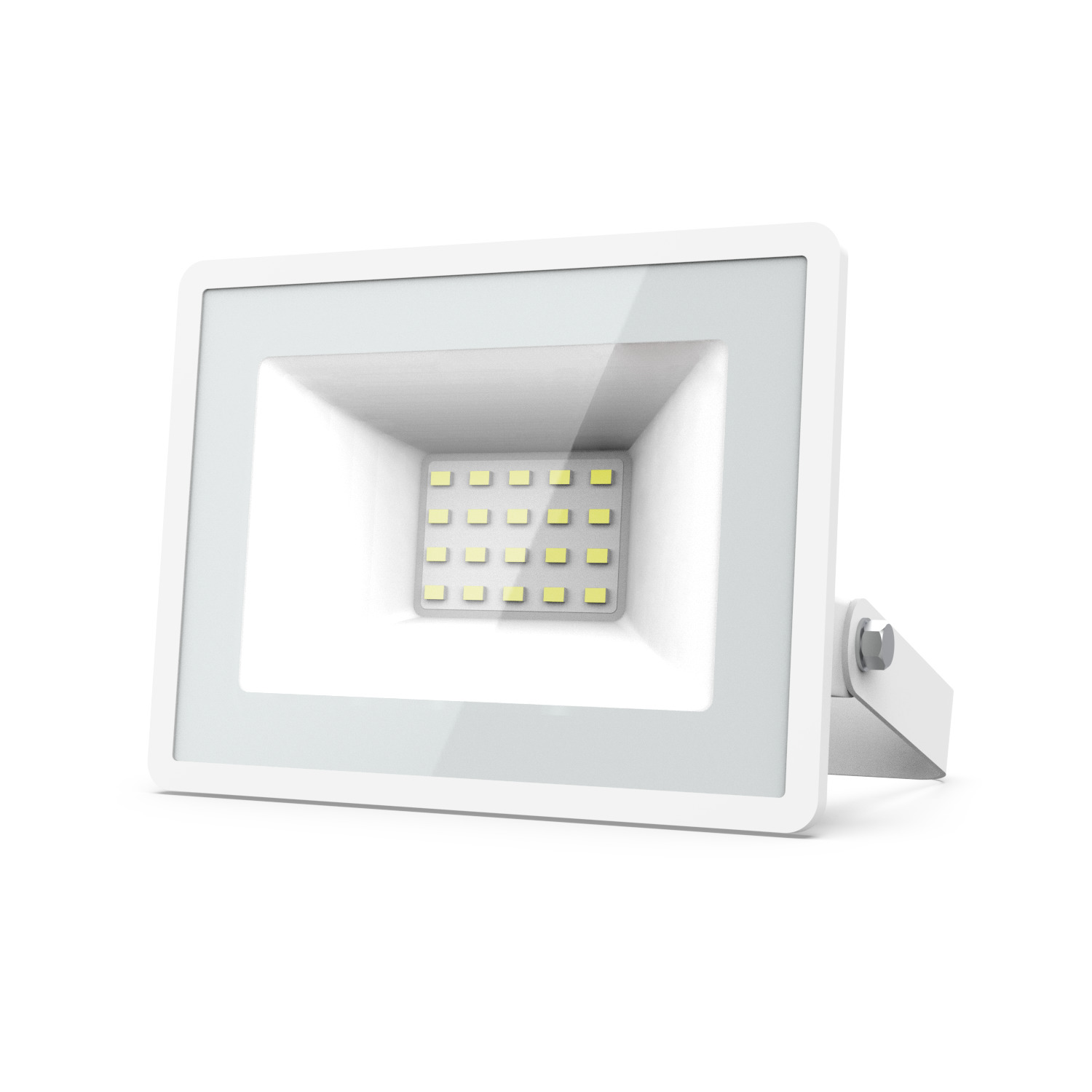 Прожектор светодиодный ДО 20 Вт 1800 Лм 6500К AC 220В IP65 105х118х105мм Elementary G2