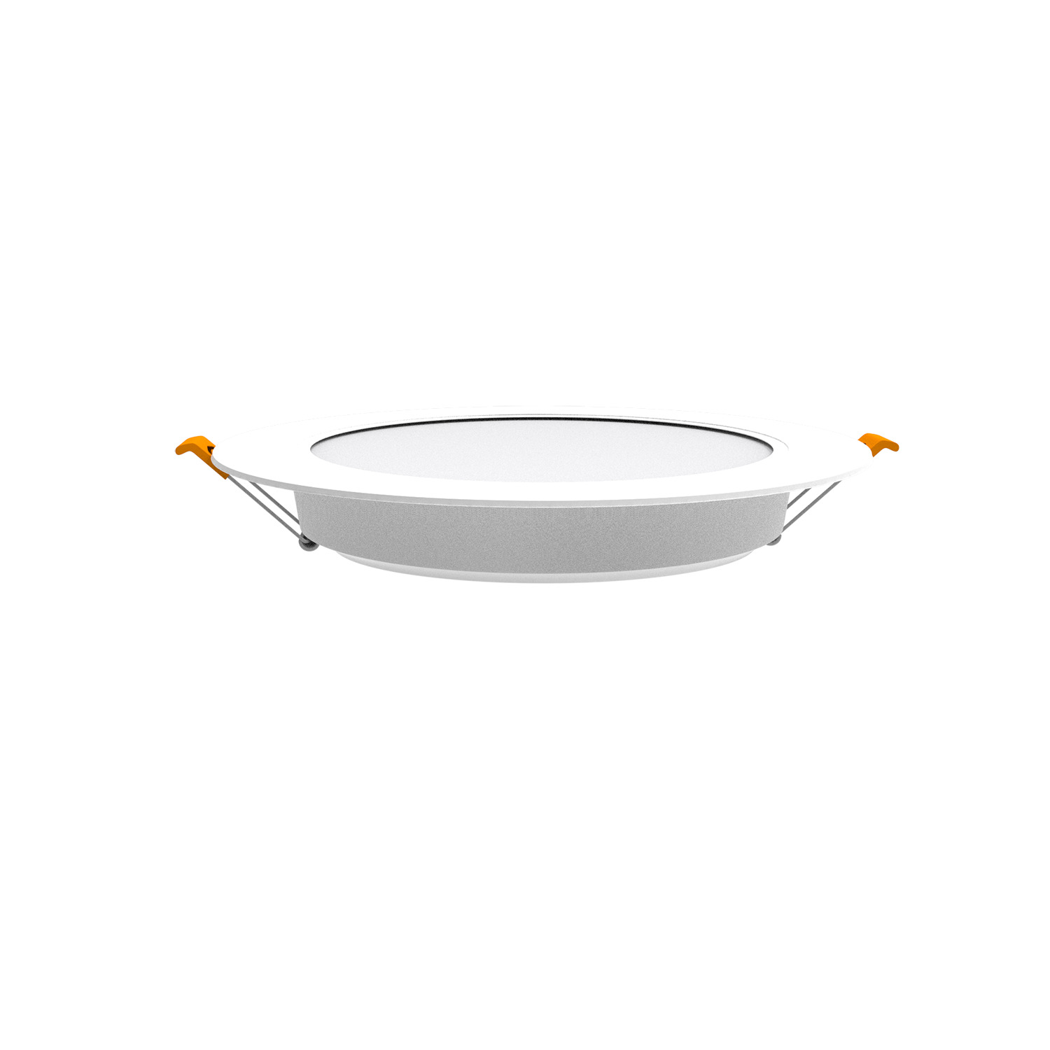 Светильник светодиодный ДВО 12 Вт 1000 лм 4000К AC 220В IP20 круг D145х26мм монт d120мм Пластик Basic