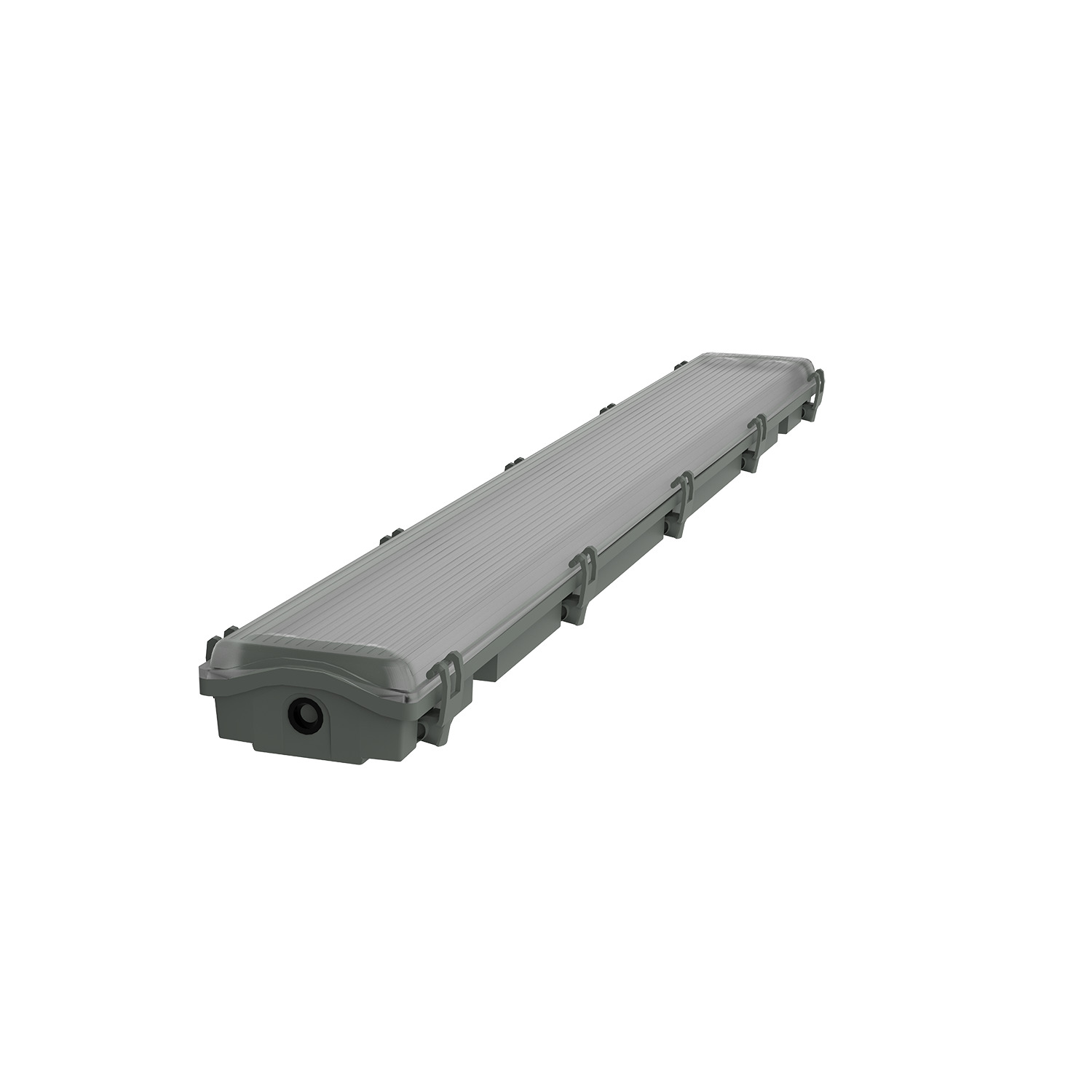 Светильник под светодиодную лампу ДСП 20 Вт 2х AC 220В IP65 665х85х55мм Пластик сквозная проводка LITE