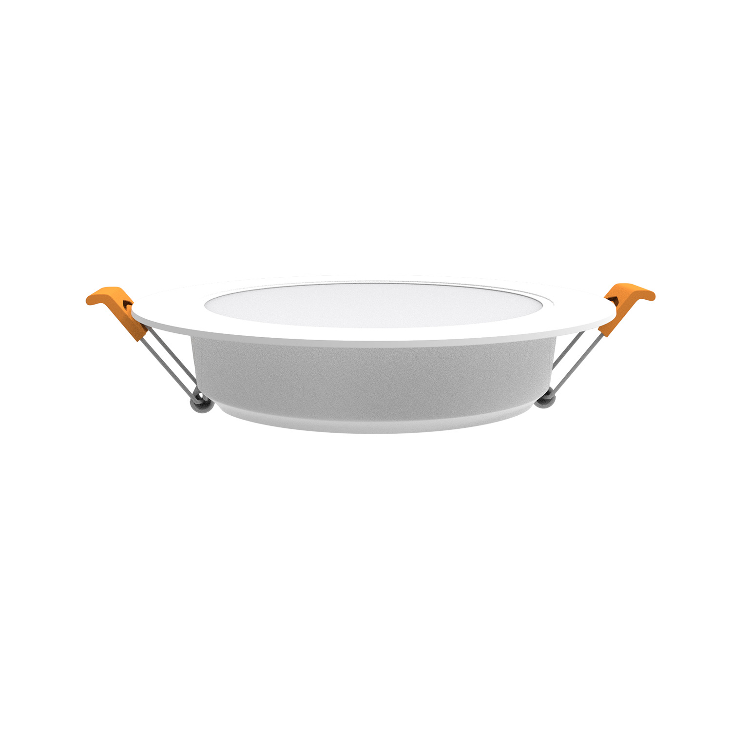 Светильник светодиодный ДВО 5 Вт 430 лм 4000К AC 220В IP20 круг D95х26мм монт d75мм Пластик Elementary