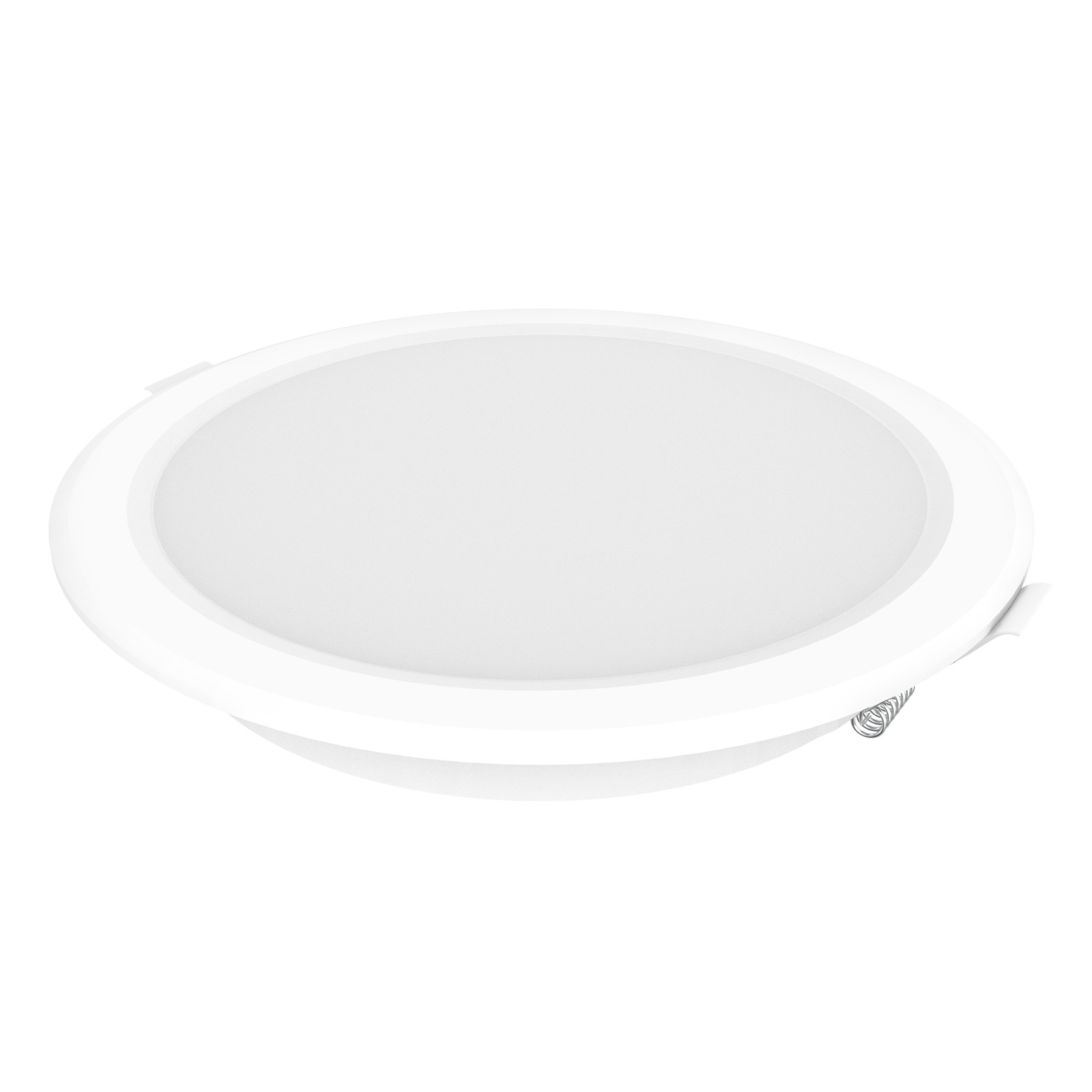 Светильник светодиодный ДВО 20 Вт 1700 лм 4000К AC 220В IP20 круг D170х26мм монт d140мм Пластик Elementary