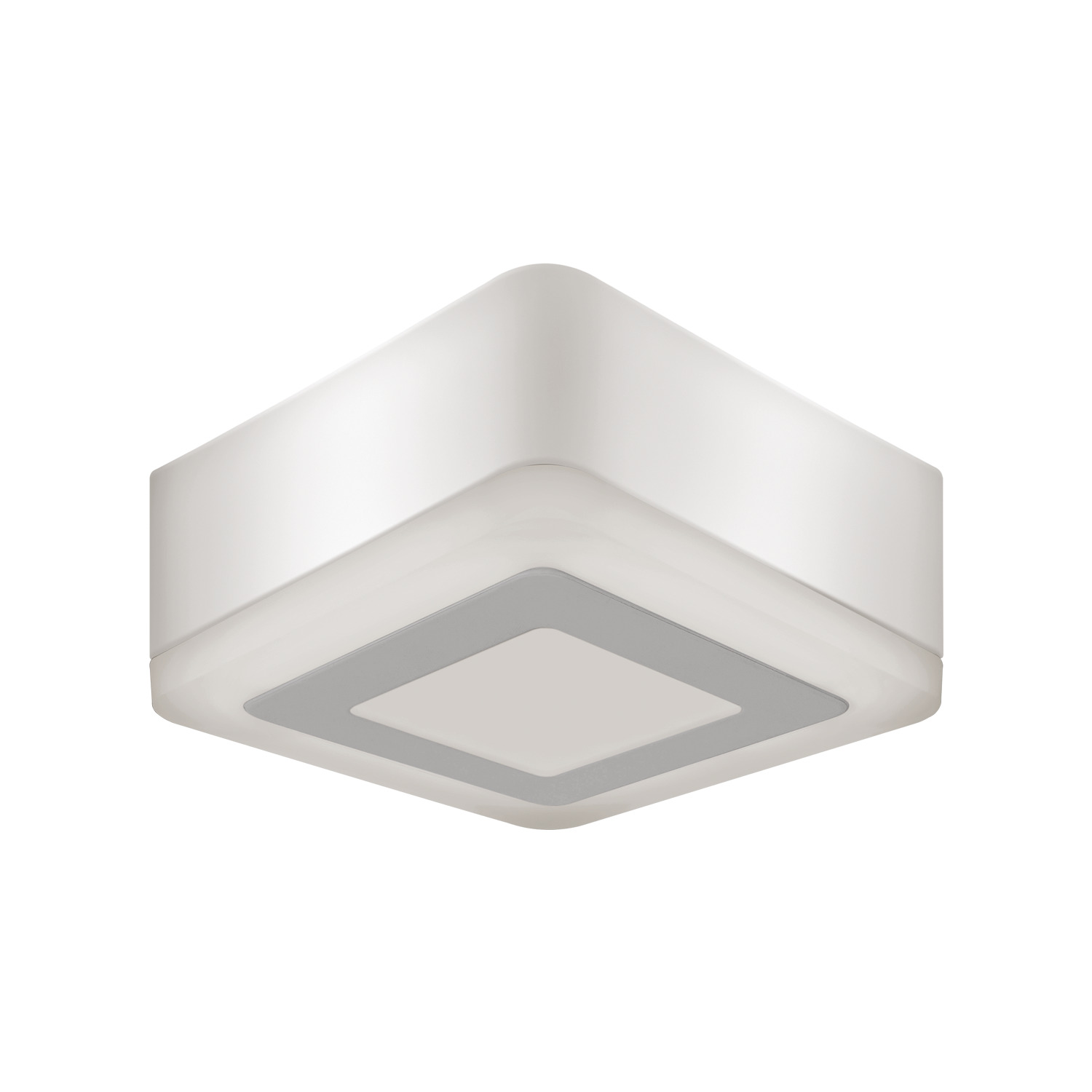 Светильник светодиодный ДБО 6 Вт 350 лм 3000К Белый IP20 105х105х40мм Алюминий Backlight