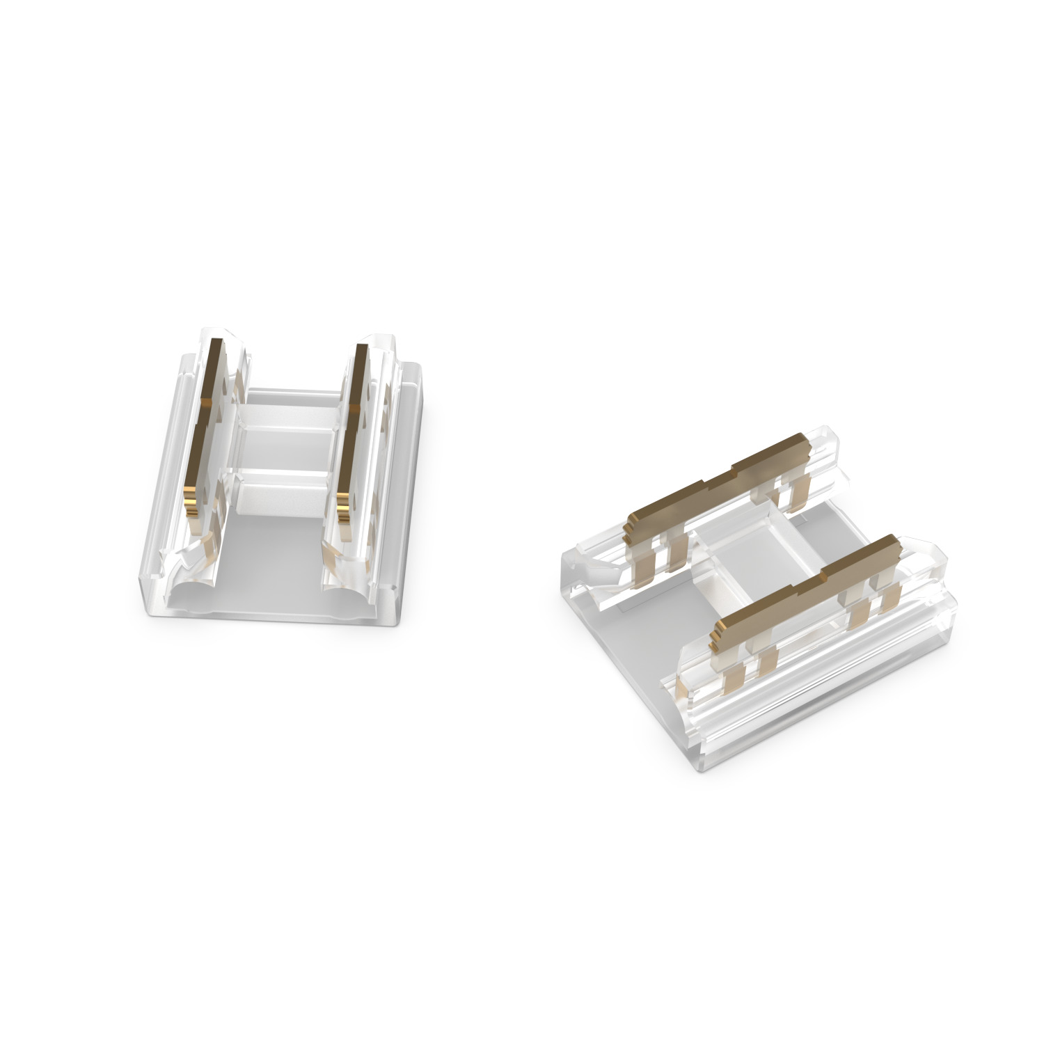 Набор коннектров для светодиодной ленты COB лента-лента 8мм (2 шт упак)  Аксессуары Gauss