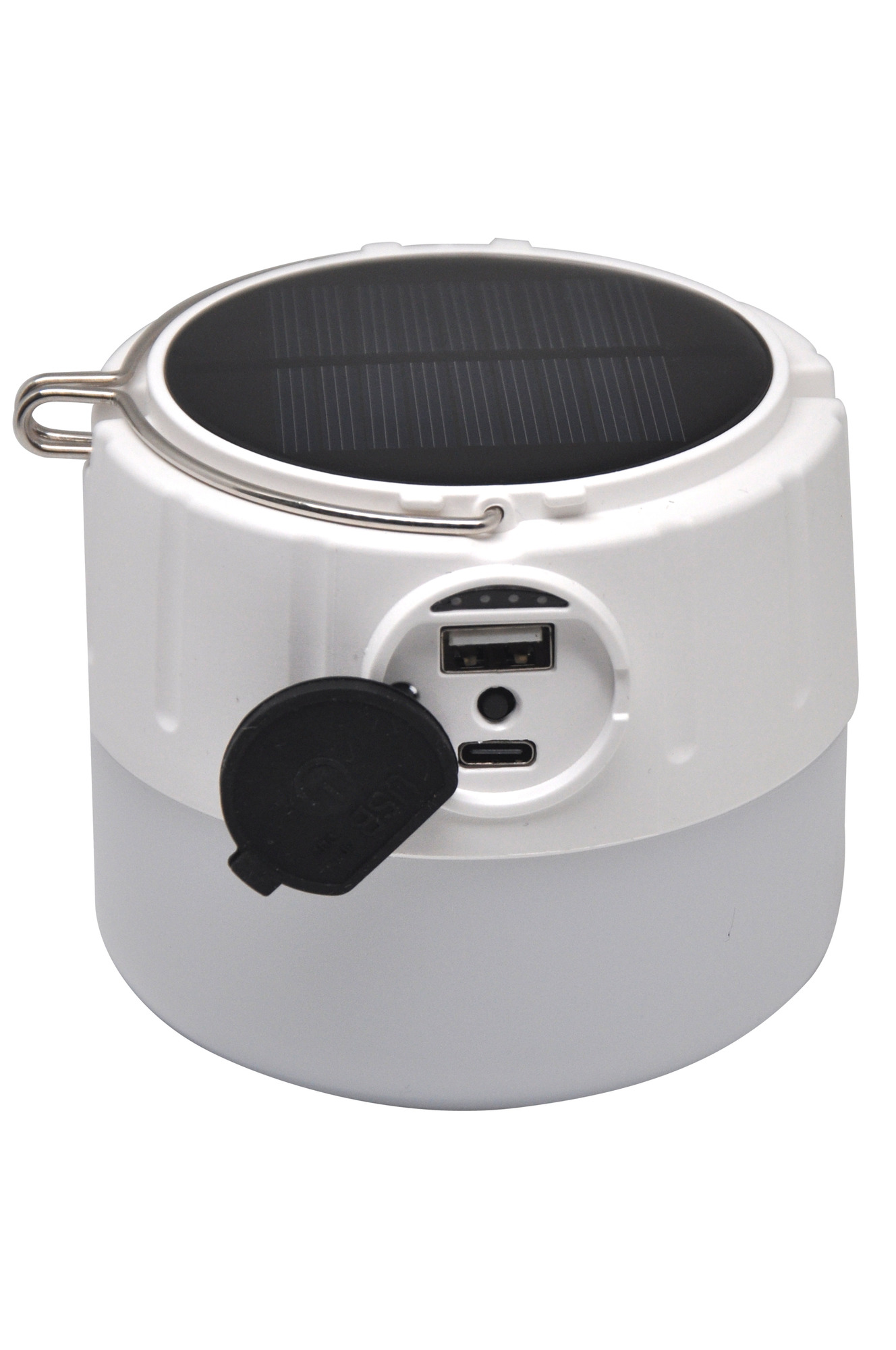 Фонарь светодиодный кемпинговый 11 Вт Белый IP33 аккумуляторный Li-ion 1200мАч с солнечной батареей GFL