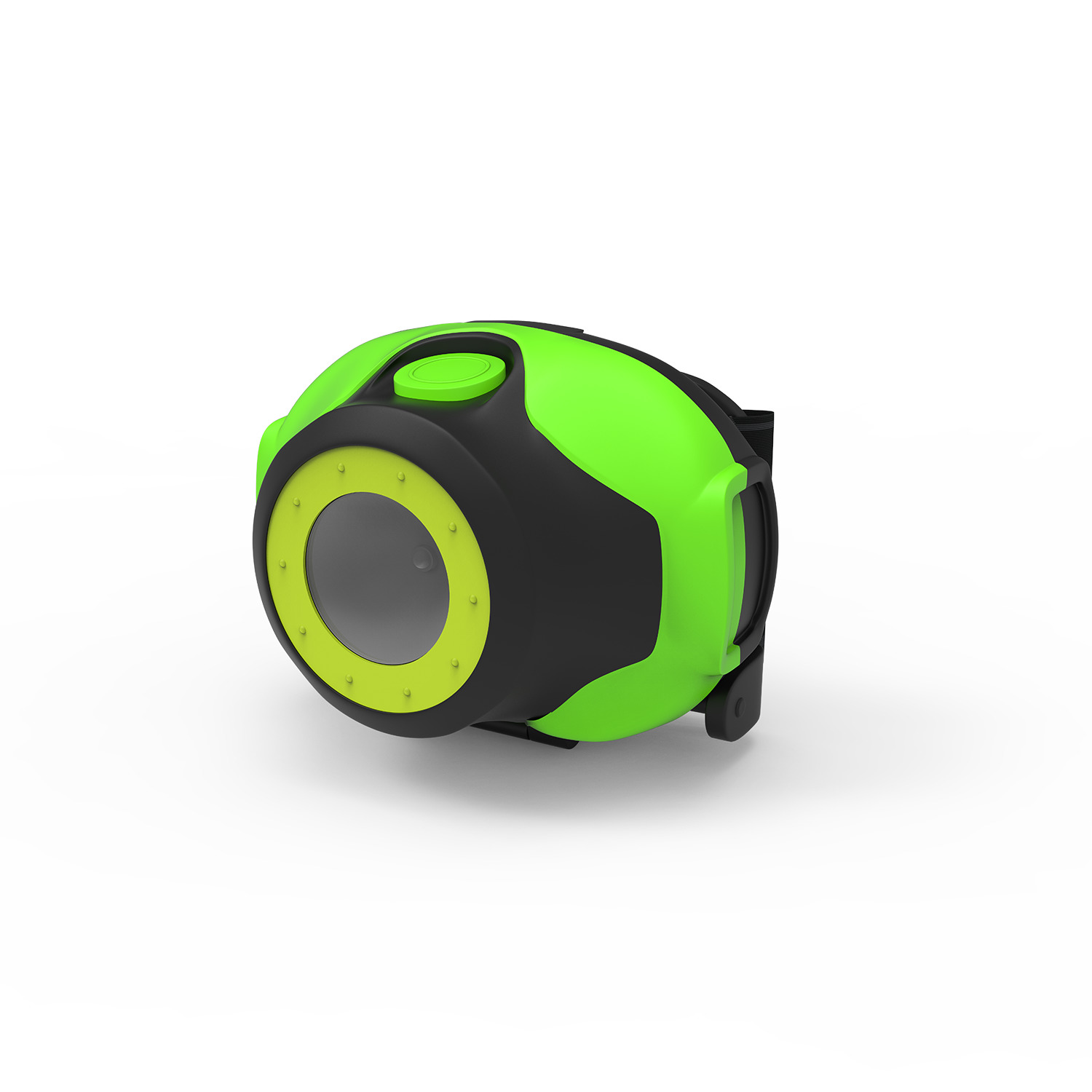 Фонарь светодиодный налобный 4 Вт 230 лм черный IP42 на батарейках 3xААА GFL