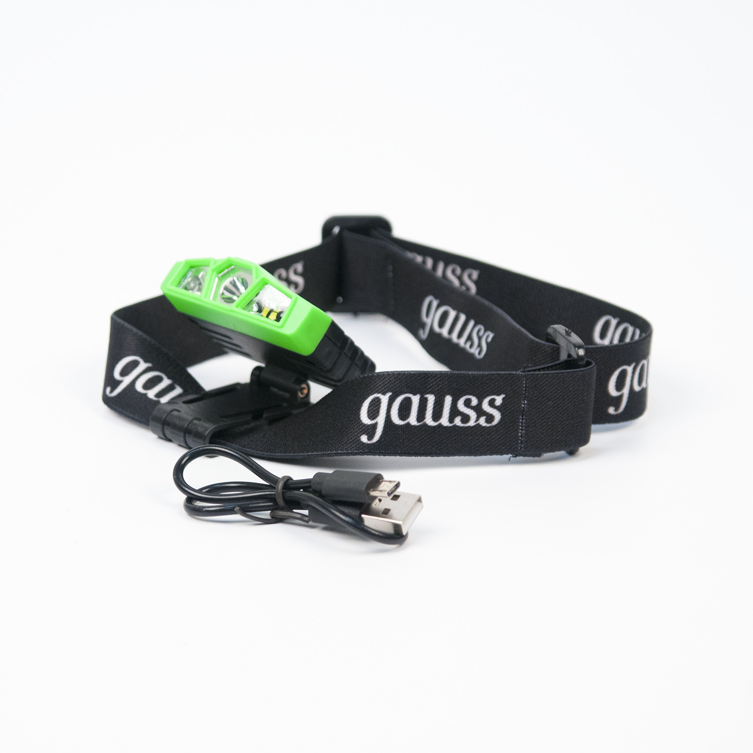 Фонарь светодиодный налобный 5 Вт 180 лм черный IP40 аккумуляторныйуляторный Li-ion 500мАч GFL