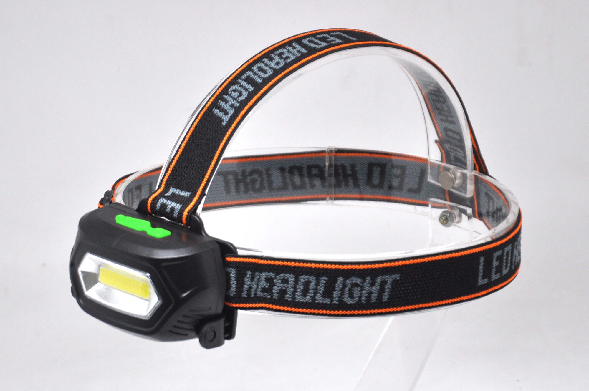 Фонарь светодиодный налобный 5 Вт 200 лм черный IP33 аккумуляторныйуляторный Li-ion 1200мАч GFL