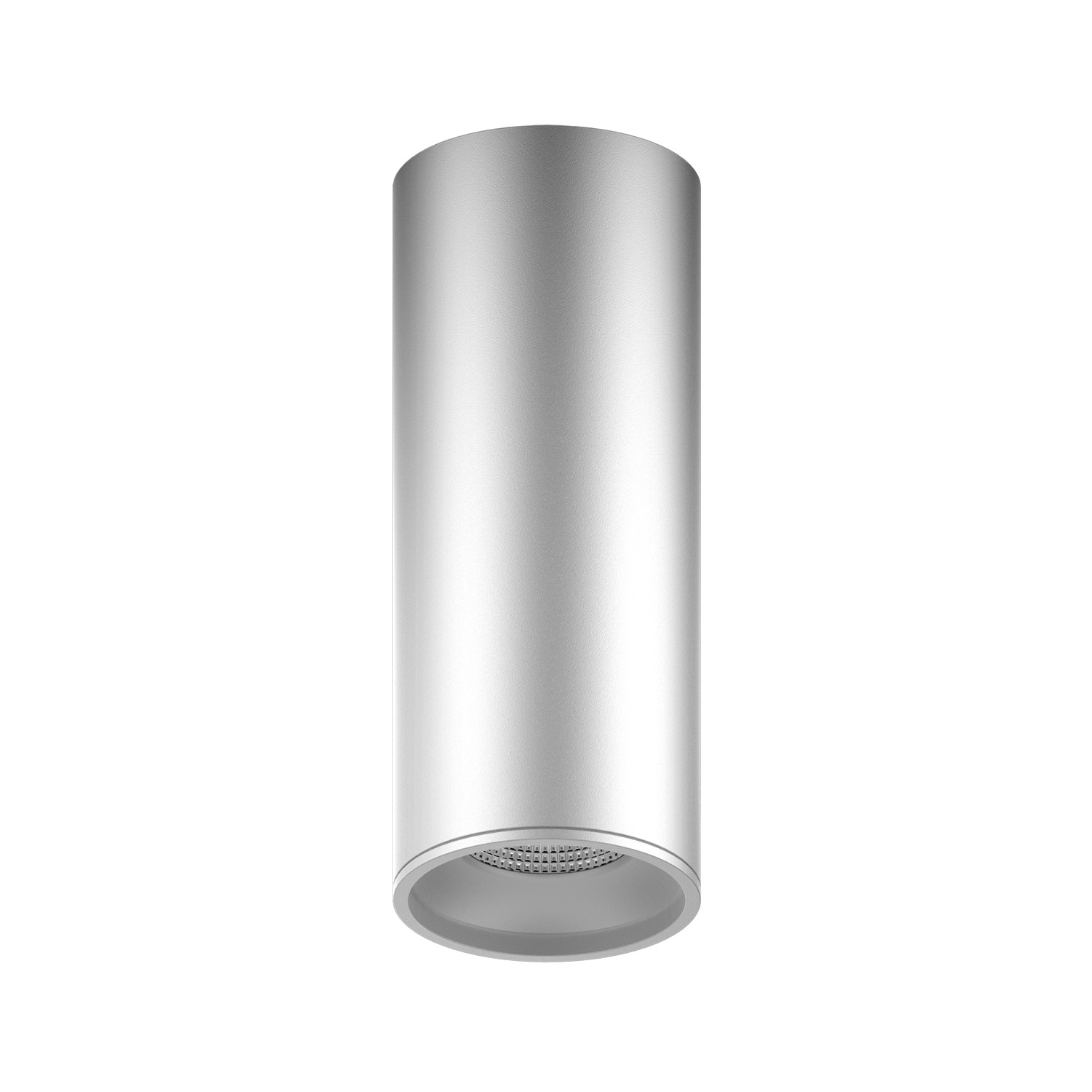 Светильник светодиодный ДБО 12 Вт 920 лм 4100К AC 220В Хром IP20 D200х200мм Алюминий Overhead