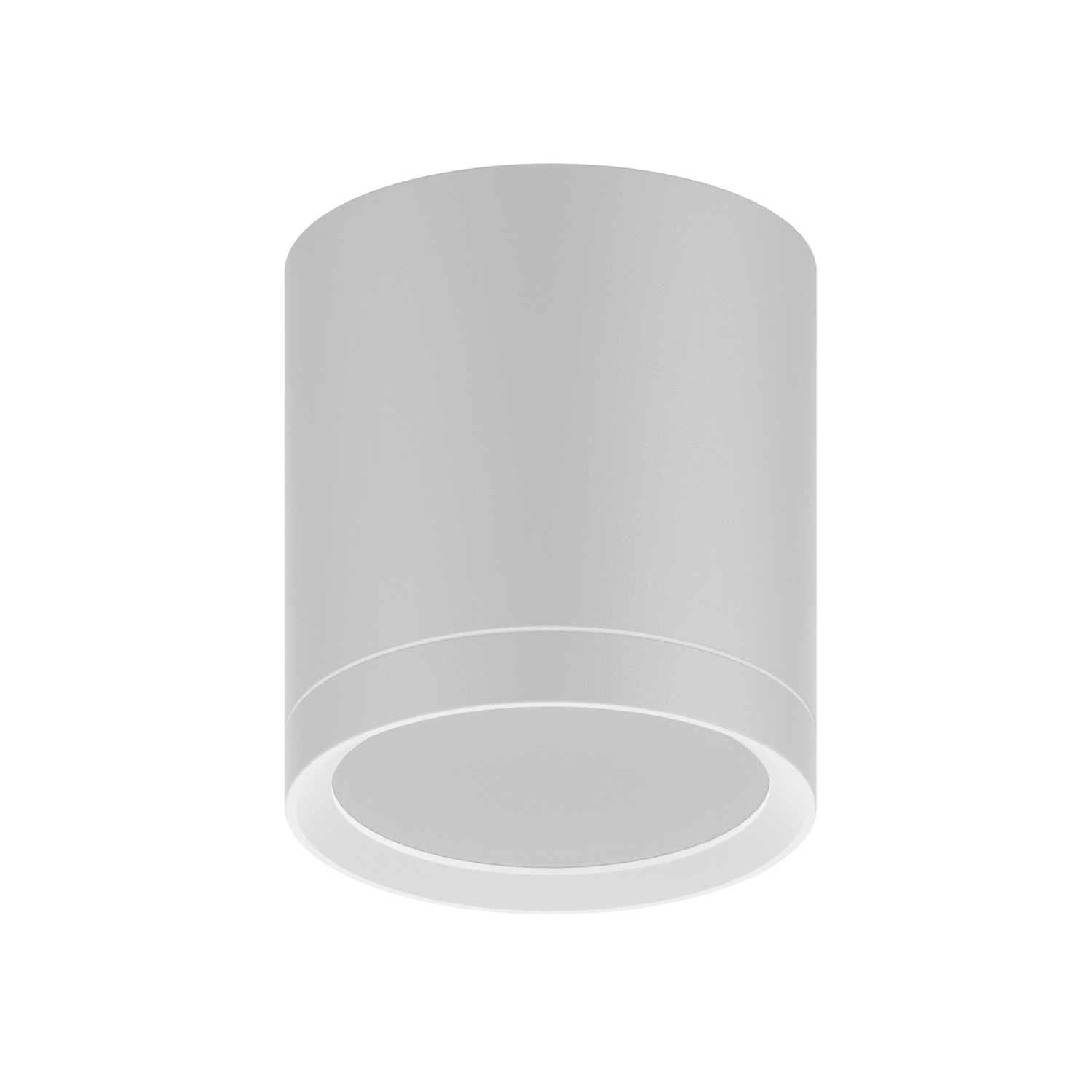 Светильник светодиодный ДБО 6 Вт 420 лм 4100К AC 220В Белый IP20 D75х75мм Алюминий с рассеивателем Overhead