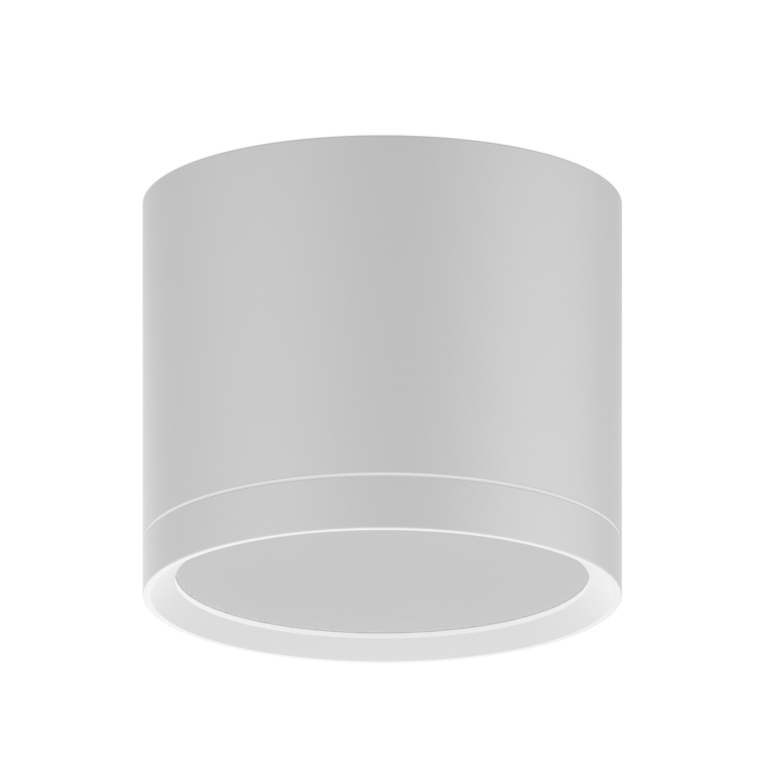 Светильник светодиодный ДБО 10 Вт 720 лм 4100К AC 220В Белый IP20 D75х75мм Алюминий с рассеивателем Overhead