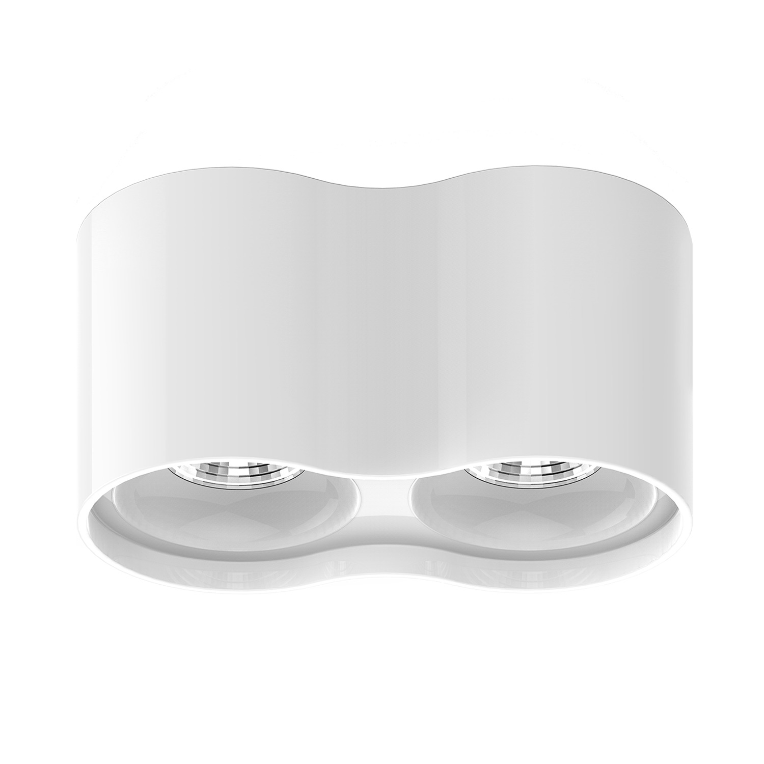 Светильник светодиодный ДБО 24 Вт 1600 лм 3000К AC 220В Белый IP20 D180х100мм Алюминий Overhead