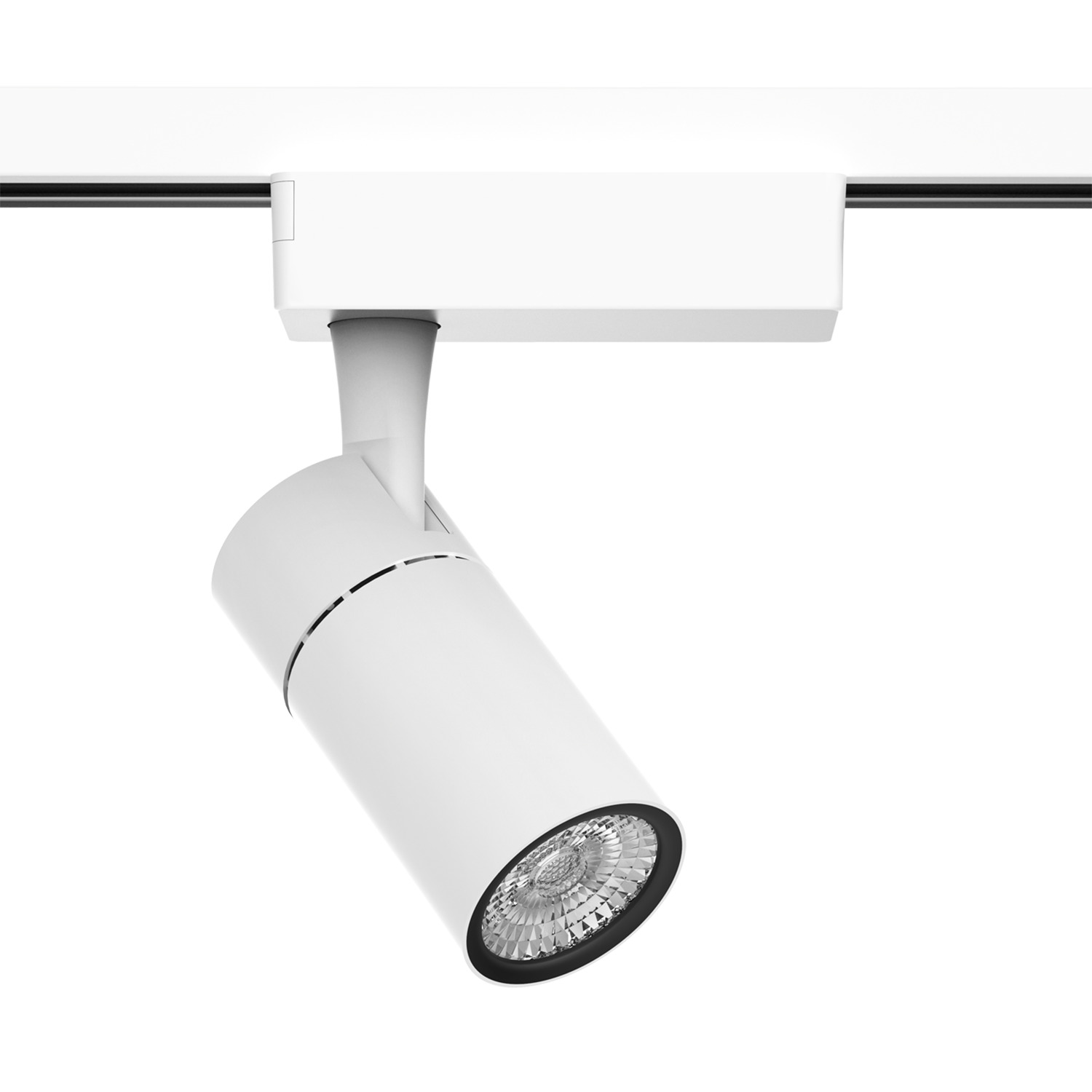 Светильник трековый однофазный ДПО LED-10 Вт 800 Лм 4000K IP20 белый 55х188 мм цилиндр угол 60 грд 220-240 В Track