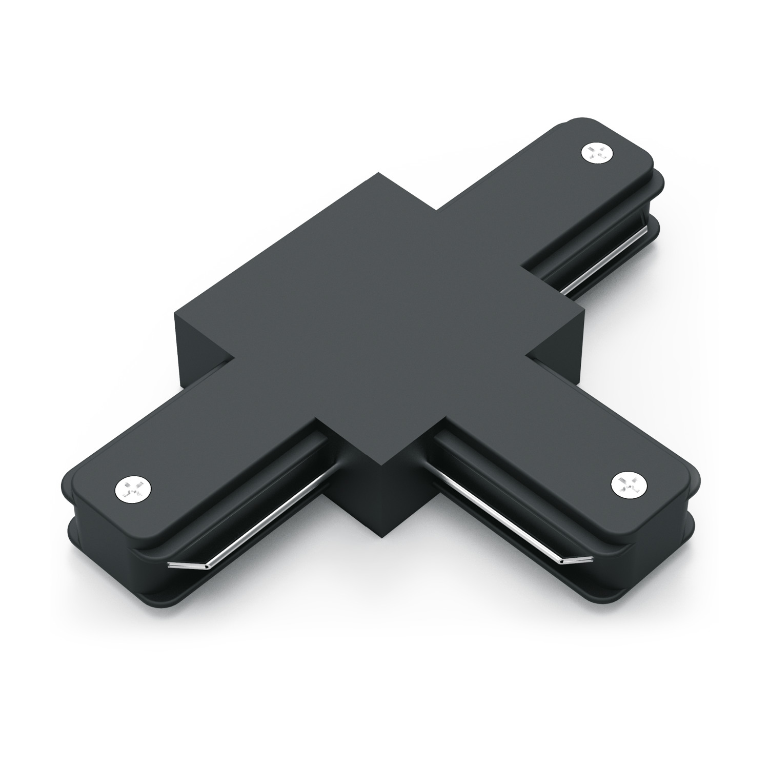 Коннектор для трековых шинопроводов AC 220В Черный IP20 Т-образный Track