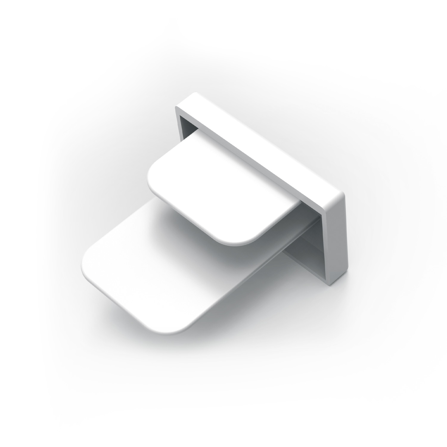 Заглушка для трекового шинопровода Белый Track