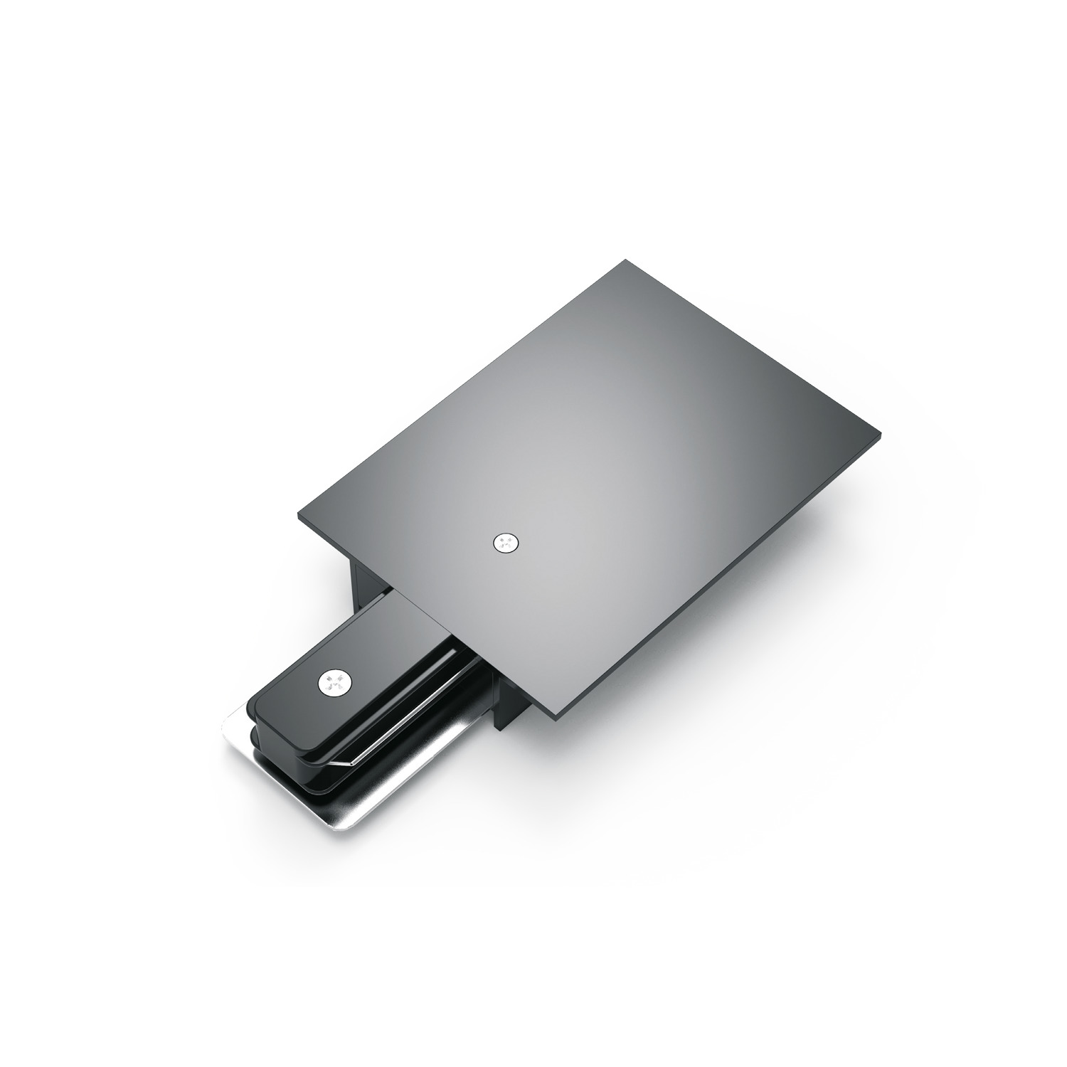 Адаптер питания для подключения трековых шинопроводов к сети AC 220В Черный IP20 Track