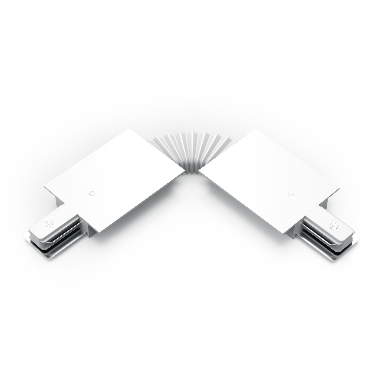 Коннектор для встраиваемых трековых шинопроводов AC 220В Белый IP20 гибкий (I) Track