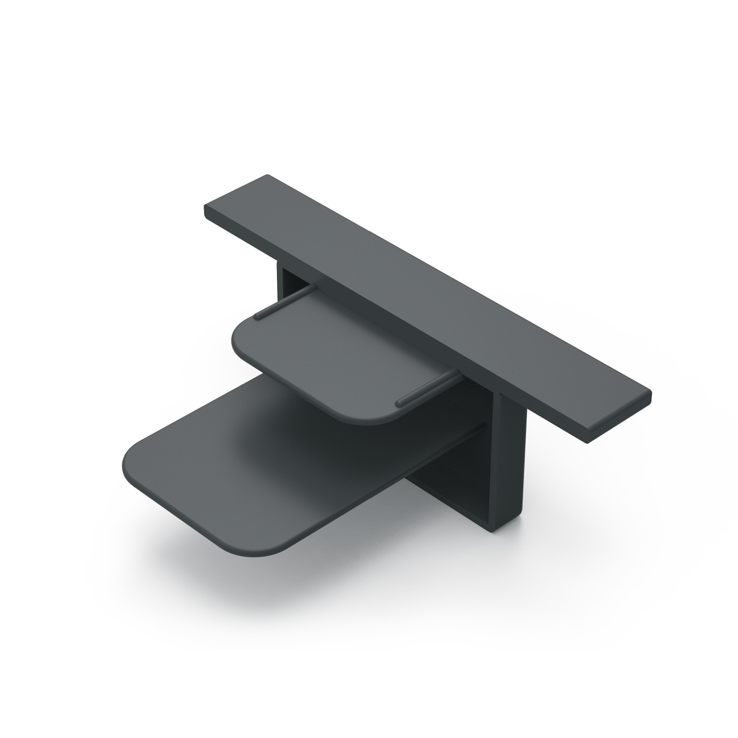 Заглушка для встраиваемого трекового шинопровода Черный Track