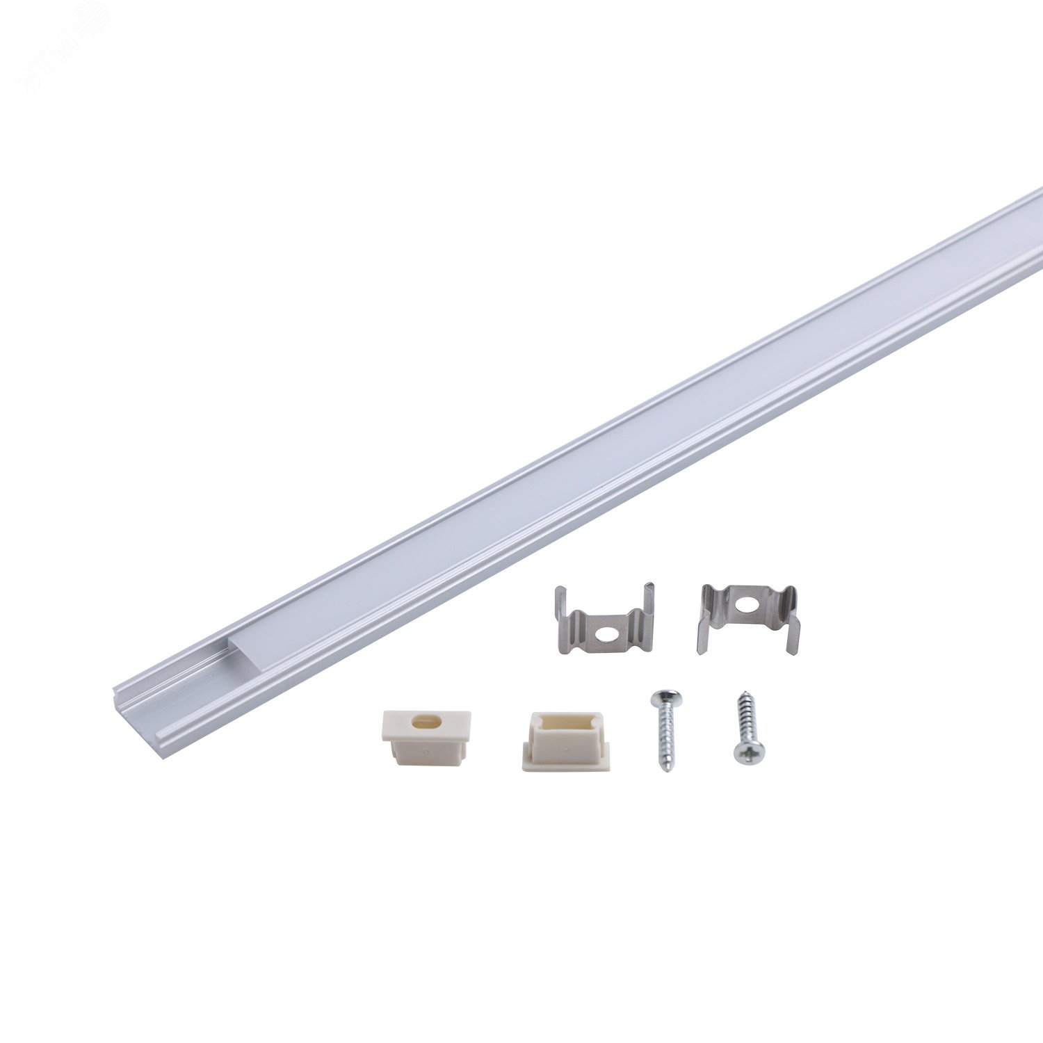 Изображение товара Профиль для светодиодной ленты 1000х15х6мм прямой Аксессуары (шт)