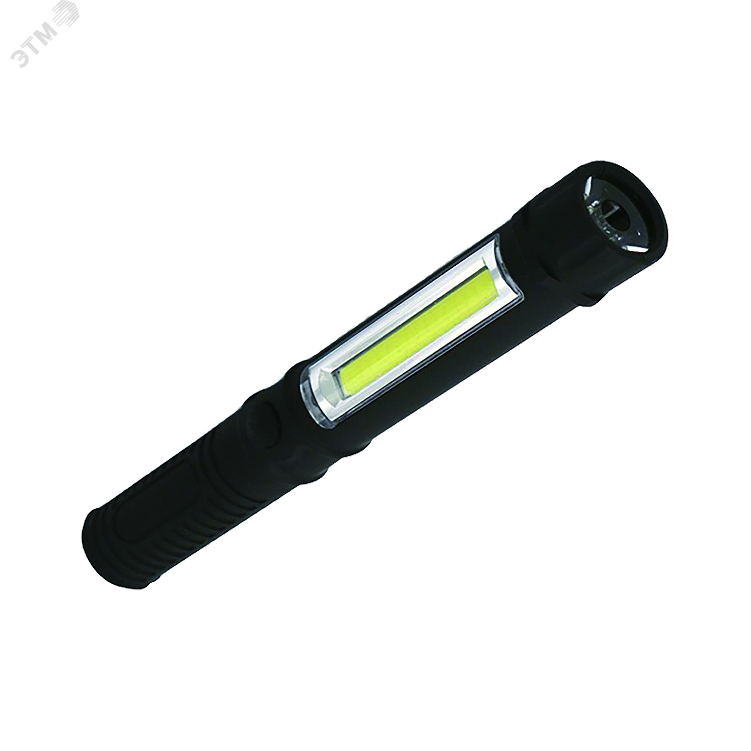 Фонарь ручной светодиодный LED 4 Вт 200 Лм модель GFL109 черный на батарейках 3xAAA GF109 GAUSS - превью 2