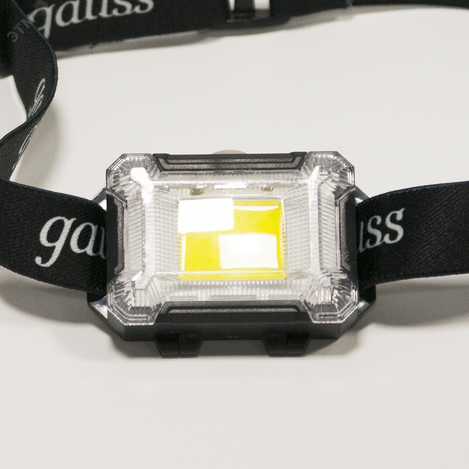 Фонарь налобный светодиодный LED 3 Вт 180 Лм модель GFL304 черный на батарейках 3xAAA Gauss GF304 GAUSS - превью 7