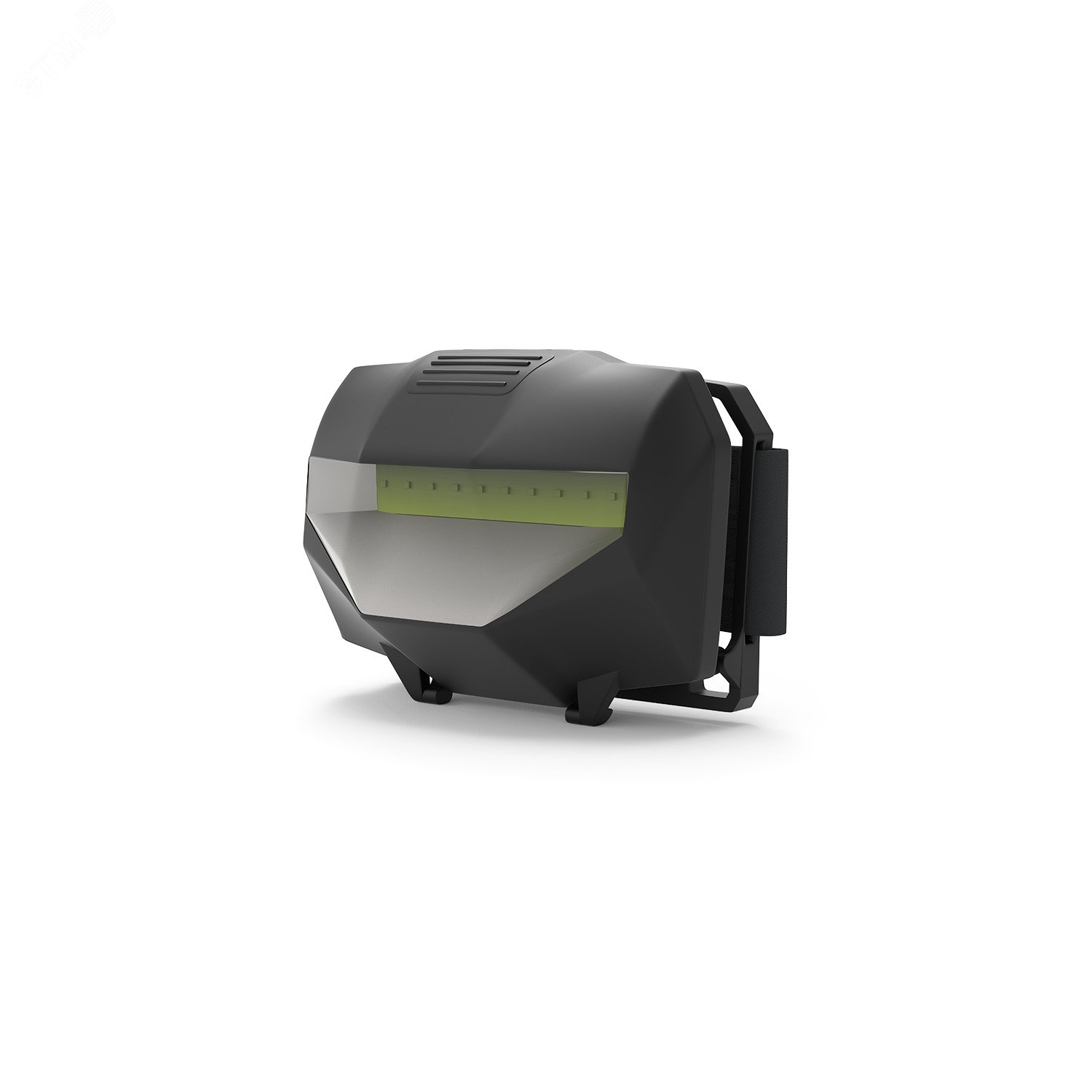 Фонарь налобный светодиодный LED 1 Вт 100 Лм модель GFL306 черный на батарейках 3xAA Gauss GF306 GAUSS - превью 3