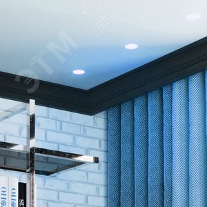 Лампа светодиодная LED 6 Вт 440 лм RGBW софит MR16 GU5.3 AC 220В RGBW и диммирование от пульта Black - фото 9