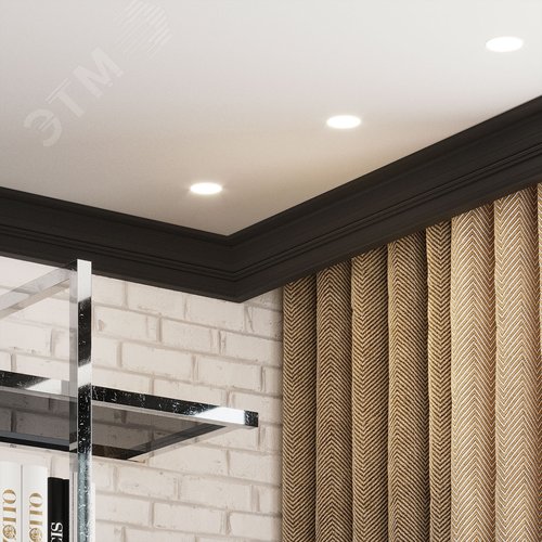 Лампа светодиодная LED 8 Вт 620 лм 4100К софит MR16 нейтральный GU10 AC 220В комплект 5 ламп Elementary - фото 5