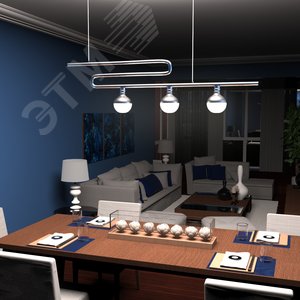 Лампа светодиодная филаментная LED 9 Вт 890 лм 4100К шар G125 нейтральный E27 AC 220В матовая колба Black Filament - фото 5