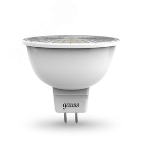 Изображение товара Лампа светодиодная LED 5 Вт 500 лм 3000К софит MR16 теплый GU5.3 AC 220В Black (шт)