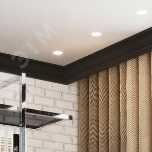 Лампа светодиодная LED 7 Вт 630 лм 4100К софит MR16 нейтральный GU5.3 AC 220В Black - фото 15