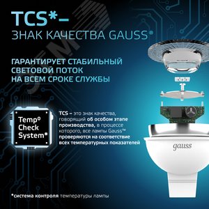 Лампа светодиодная LED 7 Вт 630 лм 4100К софит MR16 нейтральный GU5.3 AC 220В Black - фото 10