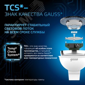 Лампа светодиодная LED 5 Вт 530 лм 6500К софит MR16 холодный GU5.3 AC 220В Black - фото 10