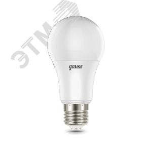 Лампа светодиодная LED 10 Вт RGBW+димирование E27 A60 Black