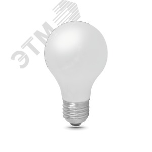 Лампа светодиодная филаментная LED 10 Вт 860 лм 4100К AC185-265В E27 А60 (груша) нейтральный матовая колба диммируемая Black Filament Gauss