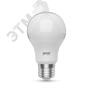 Лампа светодиодная LED 9.5 Вт820 Лм 3000К-4000К-6500К Е27 A60 изм.цвет.темп. Basic Gauss