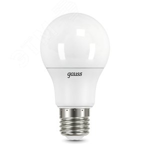 Лампа светодиодная LED 10 Вт 880 лм 3000К AC150-265В E27 А60 (груша) теплая шаговое диммирование выключателем Black