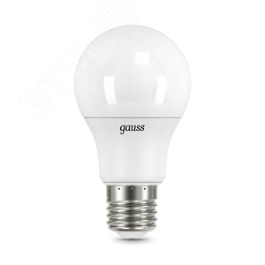 Лампа светодиодная LED 12 Вт 1150 лм 3000К AC150-265В E27 А60 (груша) теплая Black