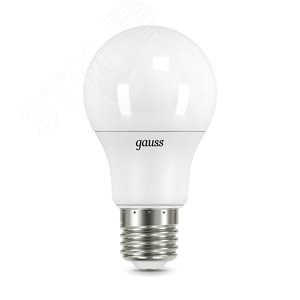 Лампа светодиодная LED 10 Вт 920 лм 4100К AC150-265В E27 А60 (груша) нейтральный Black