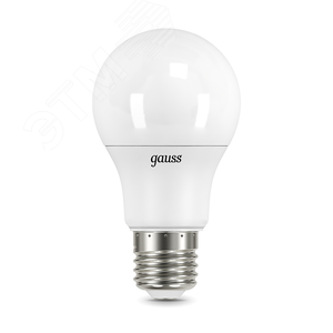 Лампа светодиодная LED 22 Вт 2000 лм 6500К AC150-265В E27 А70 (груша) холодная  Black Gauss