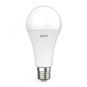 Лампа светодиодная LED 22 Вт 2000 лм 4100К А70 груша нейтральный E27 AC 220В Black - фото 1