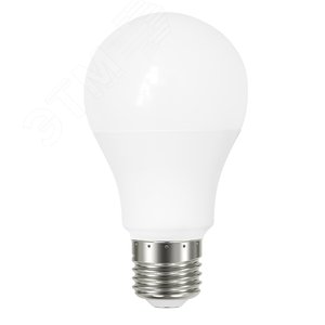 Лампа светодиодная LED 10 Вт 920 лм 6500К А60 груша холодный E27 AC 220В Black - фото 1
